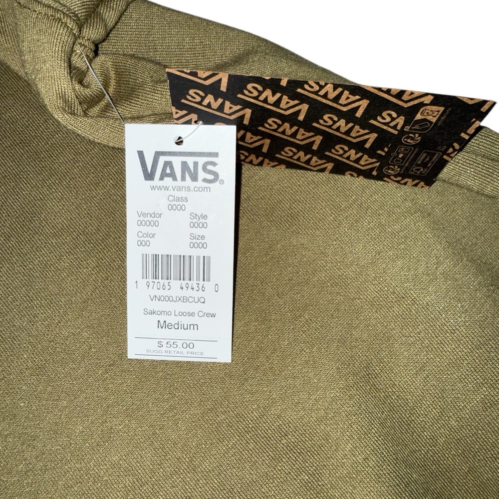 Vans Men’s Sakomo Loose Fit Crewneck - Picture 5 of 5